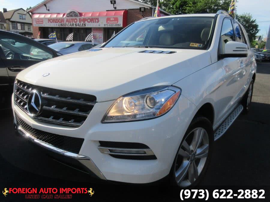 2013 Mercedes-Benz M-Class 4MATIC 4dr ML350, available for sale in Irvington, New Jersey | Foreign Auto Imports. Irvington, New Jersey