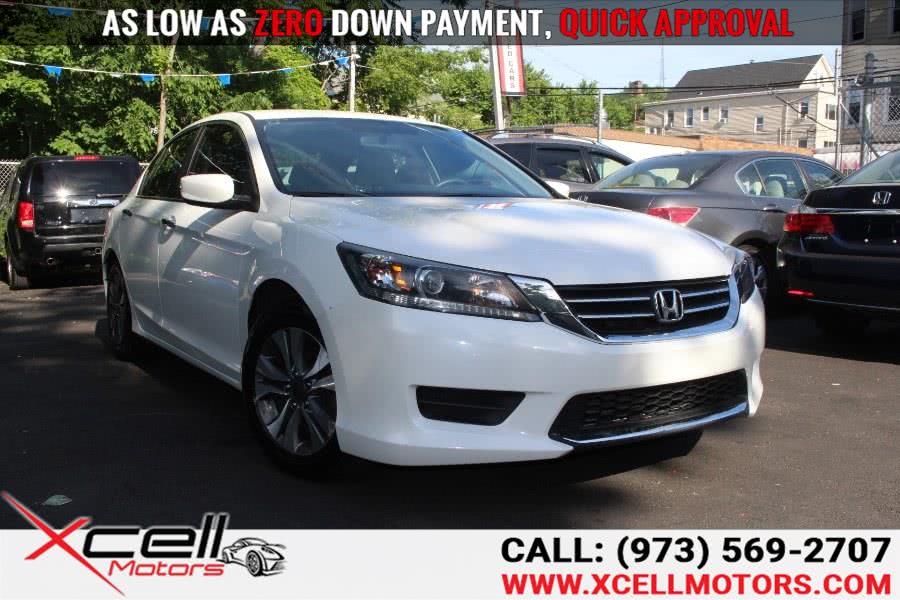 2013 Honda Accord Sdn 4dr I4 CVT LX, available for sale in Paterson, New Jersey | Xcell Motors LLC. Paterson, New Jersey