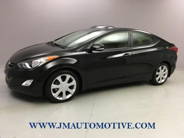 2013 Hyundai Elantra 4dr Sdn Auto Limited, available for sale in Naugatuck, Connecticut | J&M Automotive Sls&Svc LLC. Naugatuck, Connecticut