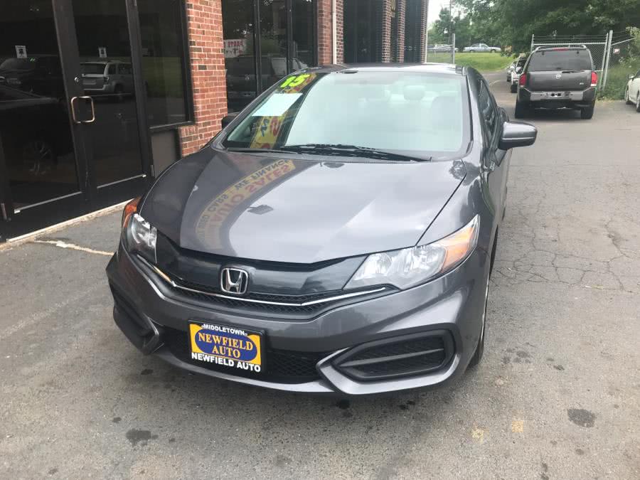 Used Honda Civic Coupe 2dr CVT LX 2015 | Newfield Auto Sales. Middletown, Connecticut