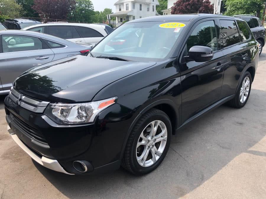 2015 Mitsubishi Outlander 4WD 4dr SE, available for sale in New Britain, Connecticut | Central Auto Sales & Service. New Britain, Connecticut