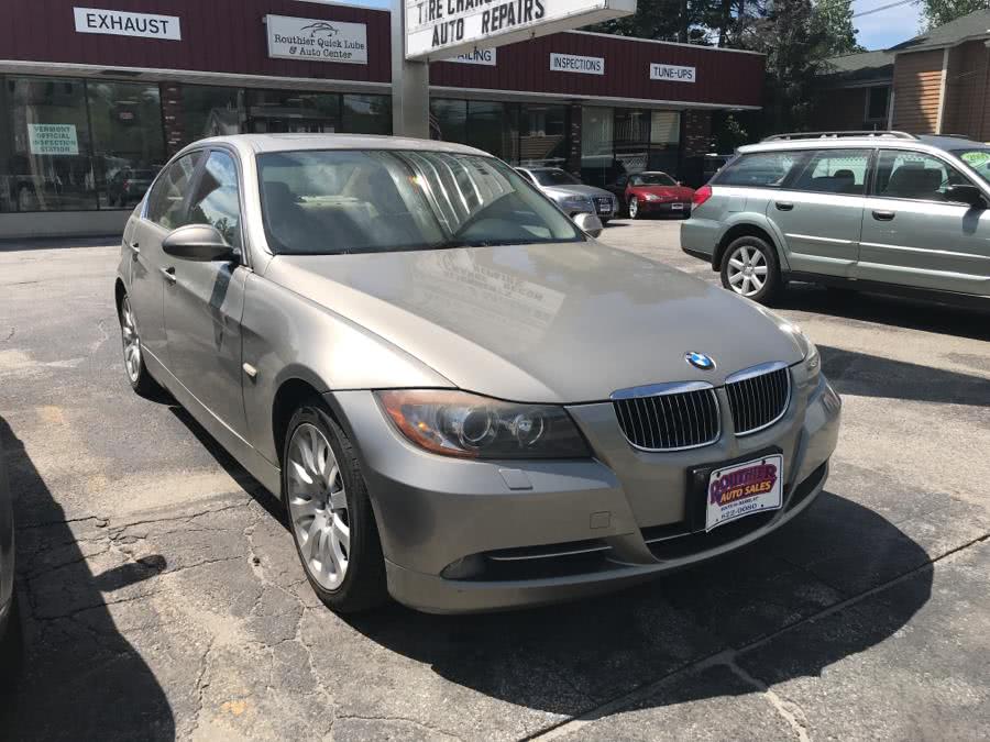 2007 BMW 3 Series 4dr Sdn 335xi AWD, available for sale in Barre, Vermont | Routhier Auto Center. Barre, Vermont
