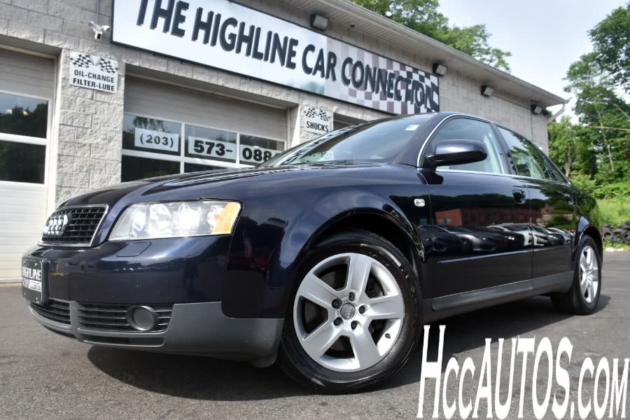 2003 Audi A4 4dr Sdn 3.0L quattro AWD Auto, available for sale in Waterbury, Connecticut | Highline Car Connection. Waterbury, Connecticut