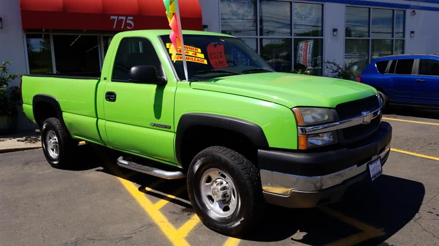 2004 Chevrolet Silverado 2500HD Reg Cab 133" WB 4WD Work Truck, available for sale in West Haven, Connecticut | Auto Fair Inc.. West Haven, Connecticut