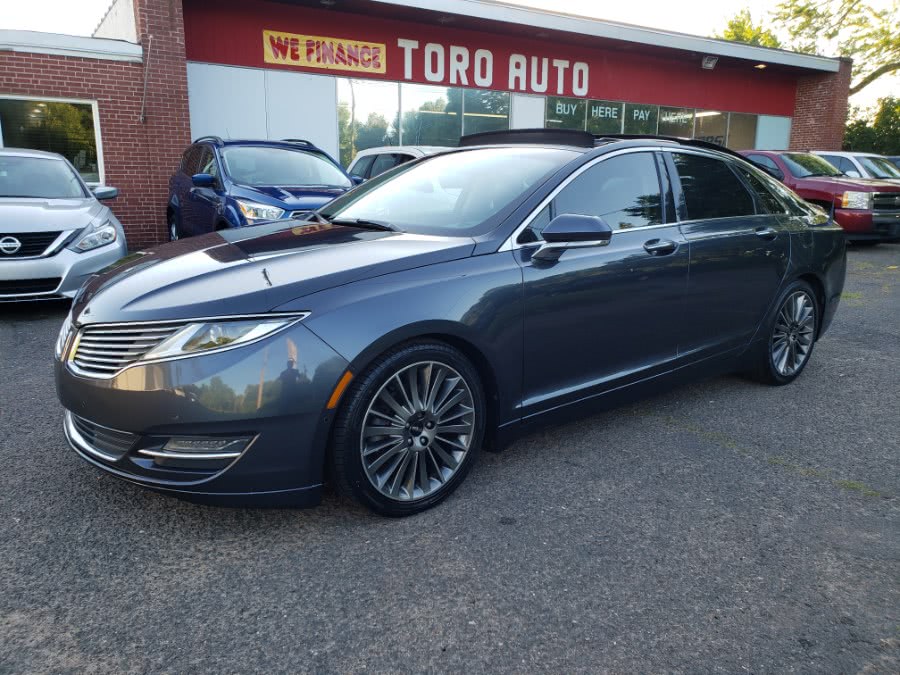 2013 Lincoln MKZ 4dr Sdn AWD V6 Navi LOADED Auto Park, available for sale in East Windsor, Connecticut | Toro Auto. East Windsor, Connecticut