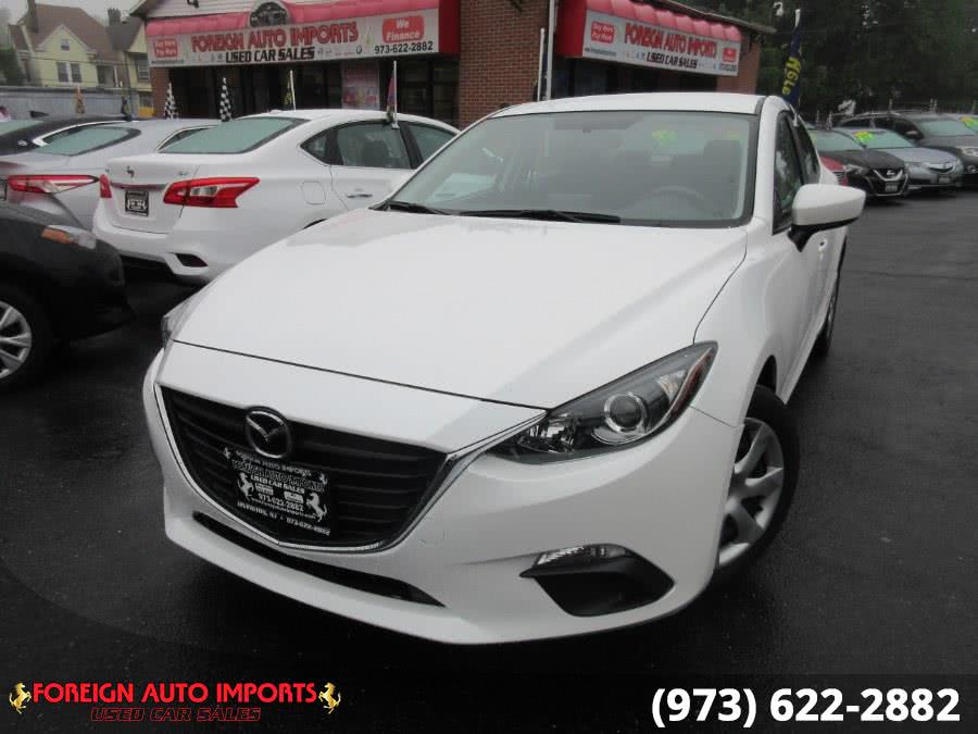 2016 Mazda Mazda3 4dr Sdn Auto i Sport, available for sale in Irvington, New Jersey | Foreign Auto Imports. Irvington, New Jersey