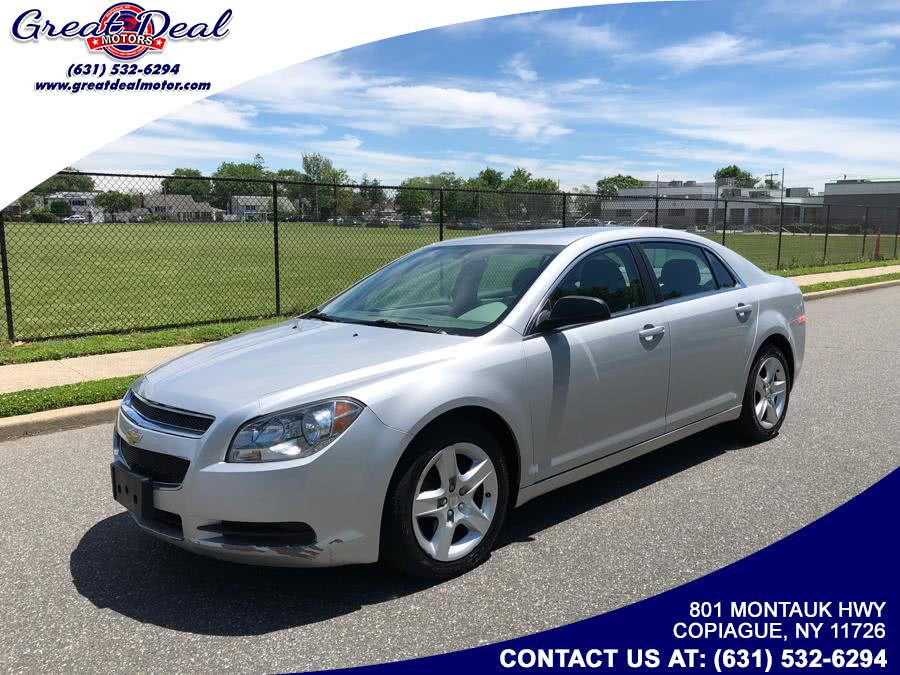 2012 Chevrolet Malibu 4dr Sdn LS w/1FL, available for sale in Copiague, New York | Great Deal Motors. Copiague, New York