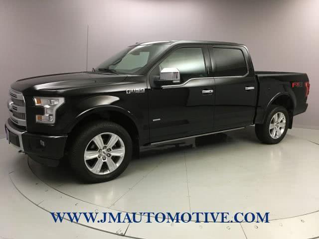 2016 Ford F-150 4WD SuperCrew 145 Platinum, available for sale in Naugatuck, Connecticut | J&M Automotive Sls&Svc LLC. Naugatuck, Connecticut