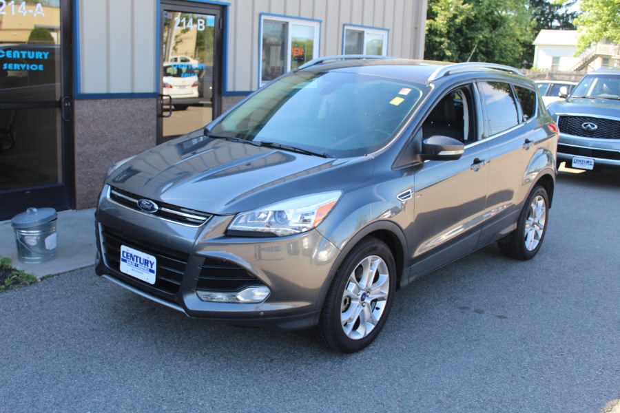 2015 Ford Escape 4WD 4dr Titanium, available for sale in East Windsor, Connecticut | Century Auto And Truck. East Windsor, Connecticut