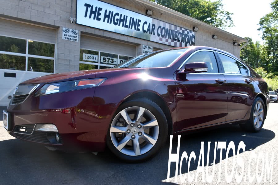 2012 Acura TL 4dr Sdn Auto 2WD, available for sale in Waterbury, Connecticut | Highline Car Connection. Waterbury, Connecticut