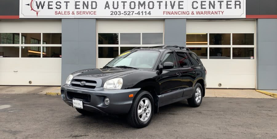 2005 Hyundai Santa Fe GLS 4WD, available for sale in Waterbury, Connecticut | West End Automotive Center. Waterbury, Connecticut