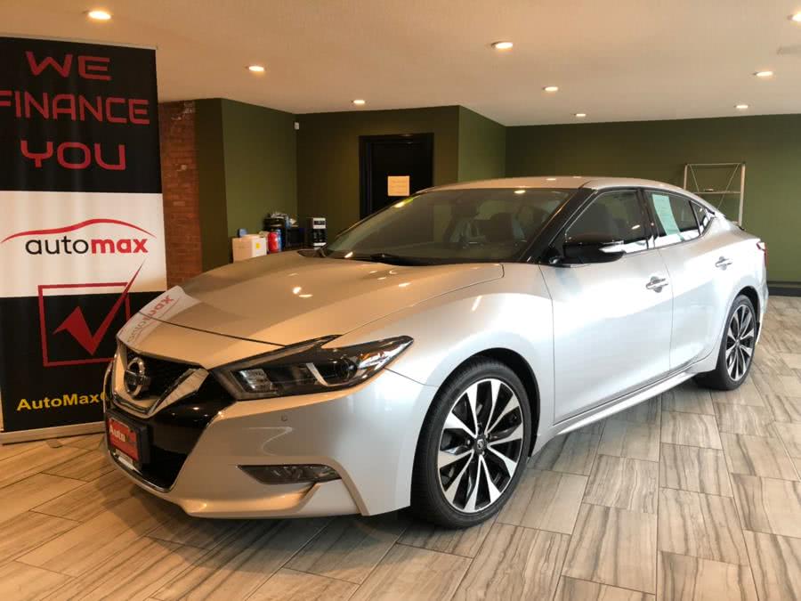 2016 Nissan Maxima 4dr Sdn 3.5 SR, available for sale in West Hartford, Connecticut | AutoMax. West Hartford, Connecticut