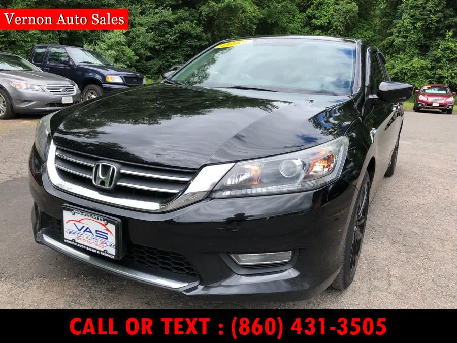 2013 Honda Accord Sdn 4dr I4 CVT Sport PZEV, available for sale in Manchester, Connecticut | Vernon Auto Sale & Service. Manchester, Connecticut