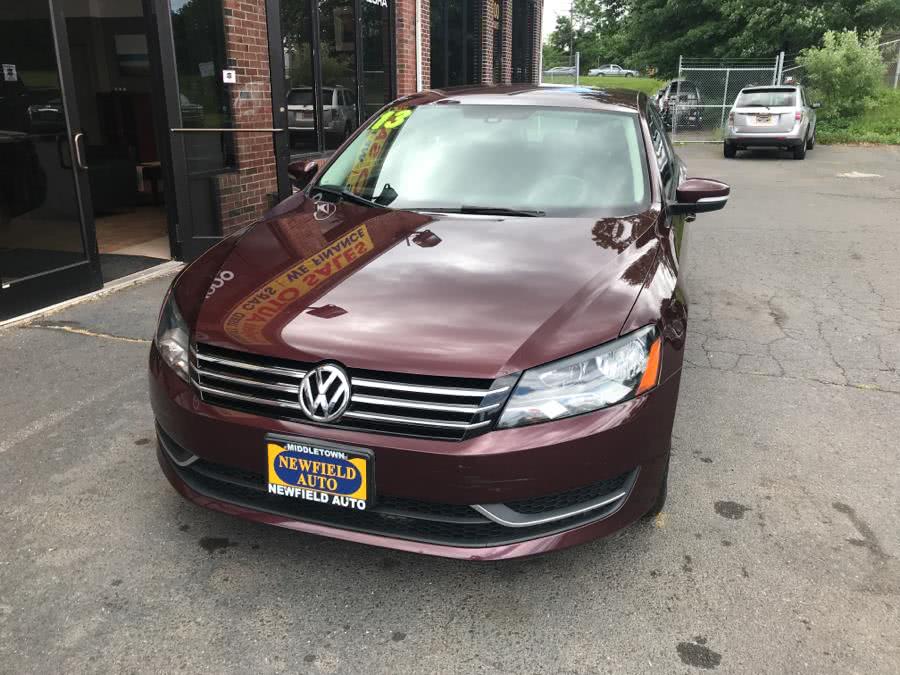 2013 Volkswagen Passat 4dr Sdn 2.5L Manual S PZEV, available for sale in Middletown, Connecticut | Newfield Auto Sales. Middletown, Connecticut