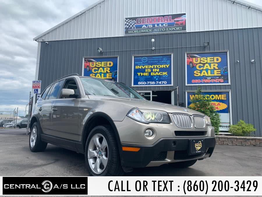 2007 BMW X3 AWD 4dr 3.0si, available for sale in East Windsor, Connecticut | Central A/S LLC. East Windsor, Connecticut