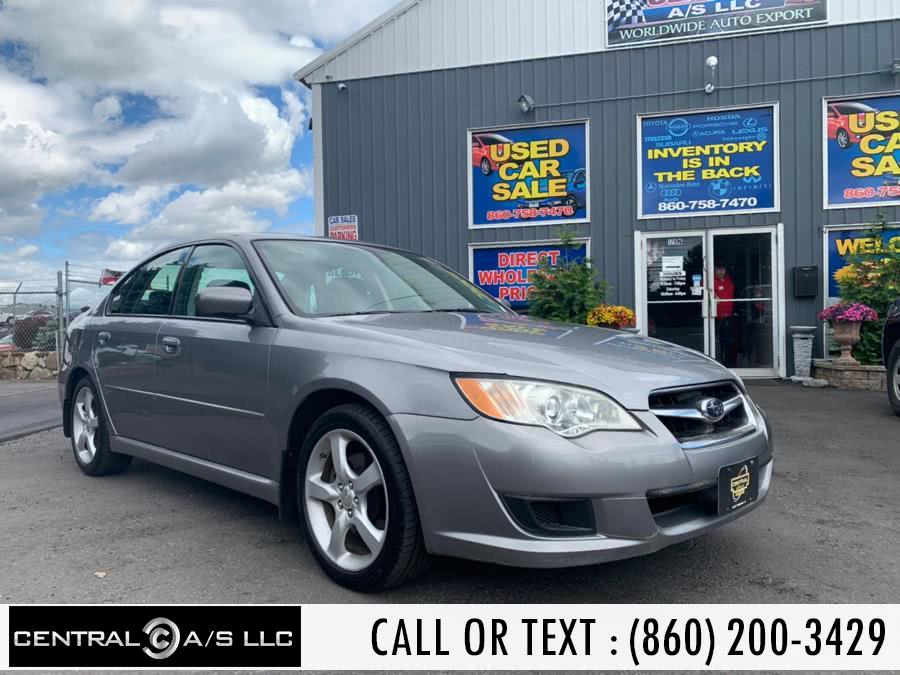 2008 Subaru Legacy (Natl) 4dr H4 Man, available for sale in East Windsor, Connecticut | Central A/S LLC. East Windsor, Connecticut