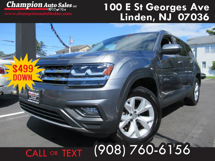 2018 Volkswagen Atlas 3.6L V6 SE 4MOTION, available for sale in Linden, New Jersey | Champion Used Auto Sales. Linden, New Jersey