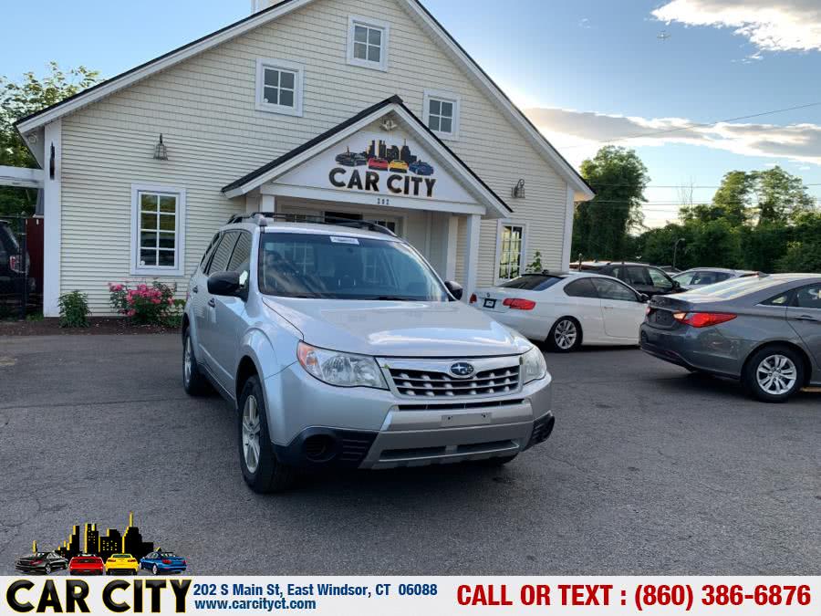 2011 Subaru Forester 4dr Auto 2.5X w/Alloy Wheel Value Pkg, available for sale in East Windsor, Connecticut | Car City LLC. East Windsor, Connecticut