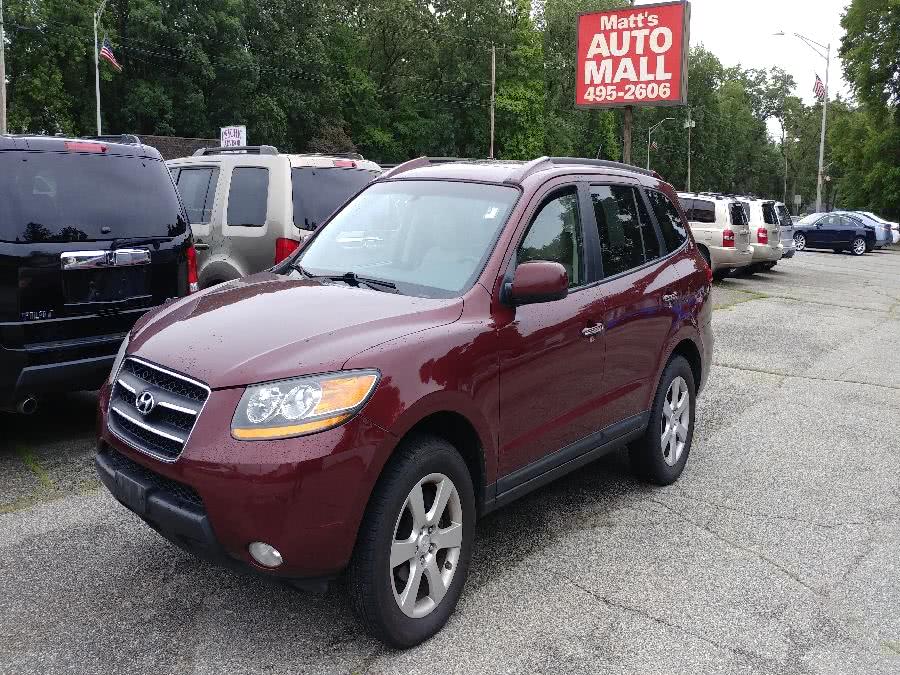 2008 Hyundai Santa Fe AWD 4dr Auto Limited, available for sale in Chicopee, Massachusetts | Matts Auto Mall LLC. Chicopee, Massachusetts