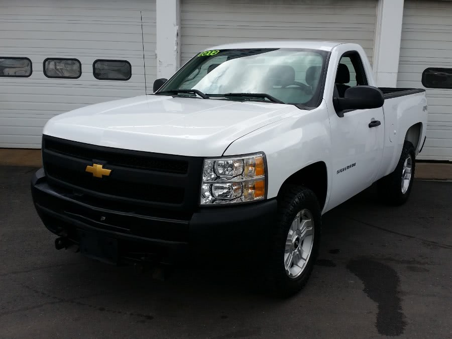 2012 Chevrolet Silverado 1500 4WD Reg Cab 119.0" Work Truck, available for sale in Berlin, Connecticut | Action Automotive. Berlin, Connecticut