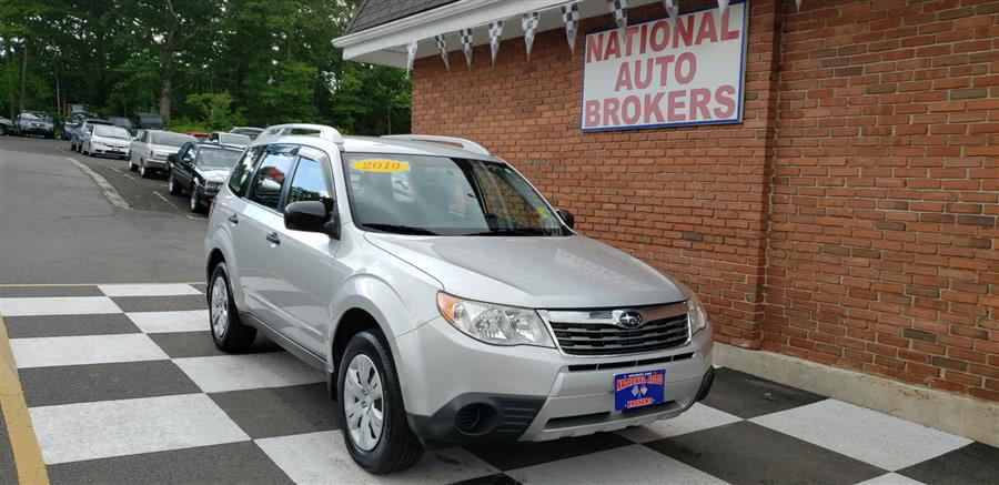 2010 Subaru Forester 4dr Auto 2.5X PZEV, available for sale in Waterbury, Connecticut | National Auto Brokers, Inc.. Waterbury, Connecticut