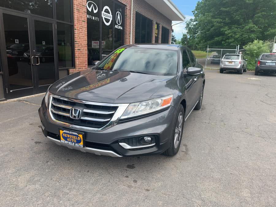2013 Honda Crosstour 4WD V6 5dr EX-L w/Navi, available for sale in Middletown, Connecticut | Newfield Auto Sales. Middletown, Connecticut