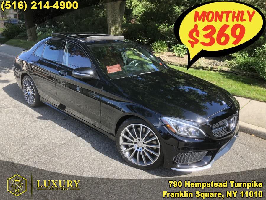 2016 Mercedes-Benz C-Class 4dr Sdn C450 AMG 4MATIC, available for sale in Franklin Square, New York | Luxury Motor Club. Franklin Square, New York