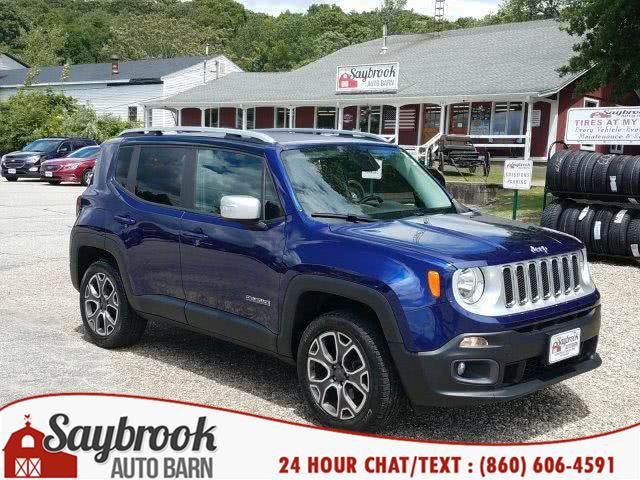 2016 Jeep Renegade 4WD 4dr Limited, available for sale in Old Saybrook, Connecticut | Saybrook Auto Barn. Old Saybrook, Connecticut
