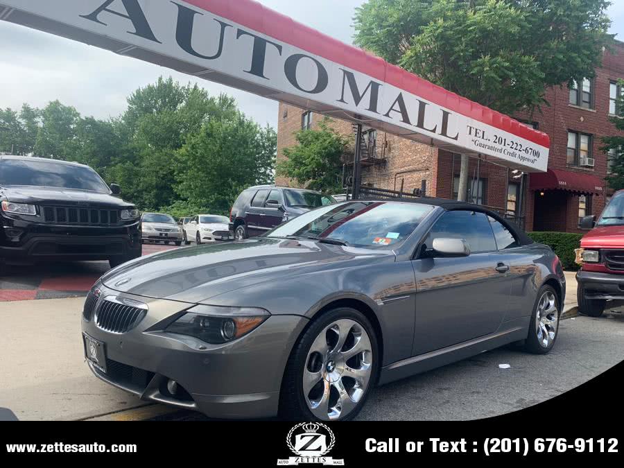 2005 BMW 6 Series 645Ci 2dr Convertible, available for sale in Jersey City, New Jersey | Zettes Auto Mall. Jersey City, New Jersey