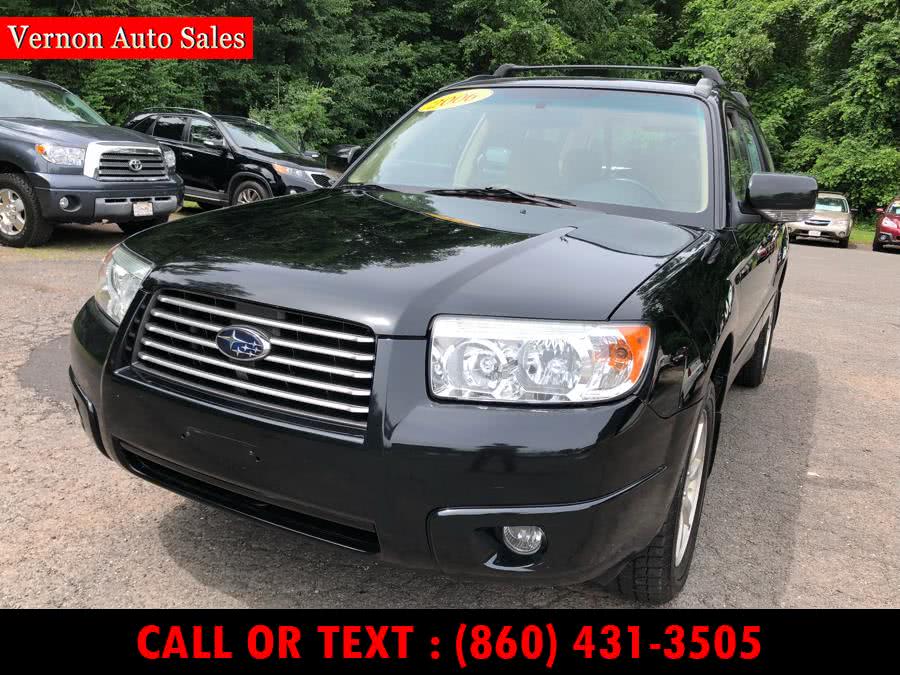 2006 Subaru Forester 4dr 2.5 X Manual w/Premium Pkg, available for sale in Manchester, Connecticut | Vernon Auto Sale & Service. Manchester, Connecticut