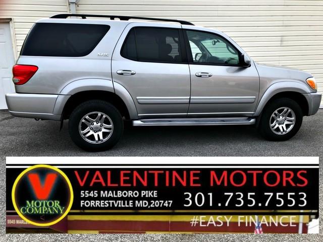2007 Toyota Sequoia SR5, available for sale in Forestville, Maryland | Valentine Motor Company. Forestville, Maryland 2007 Toyota Sequoia SR5, available for sale in Forestville, Maryland | Valentine Motor Company. Forestville, Maryland