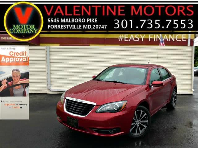 2013 Chrysler 200 Touring, available for sale in Forestville, Maryland | Valentine Motor Company. Forestville, Maryland