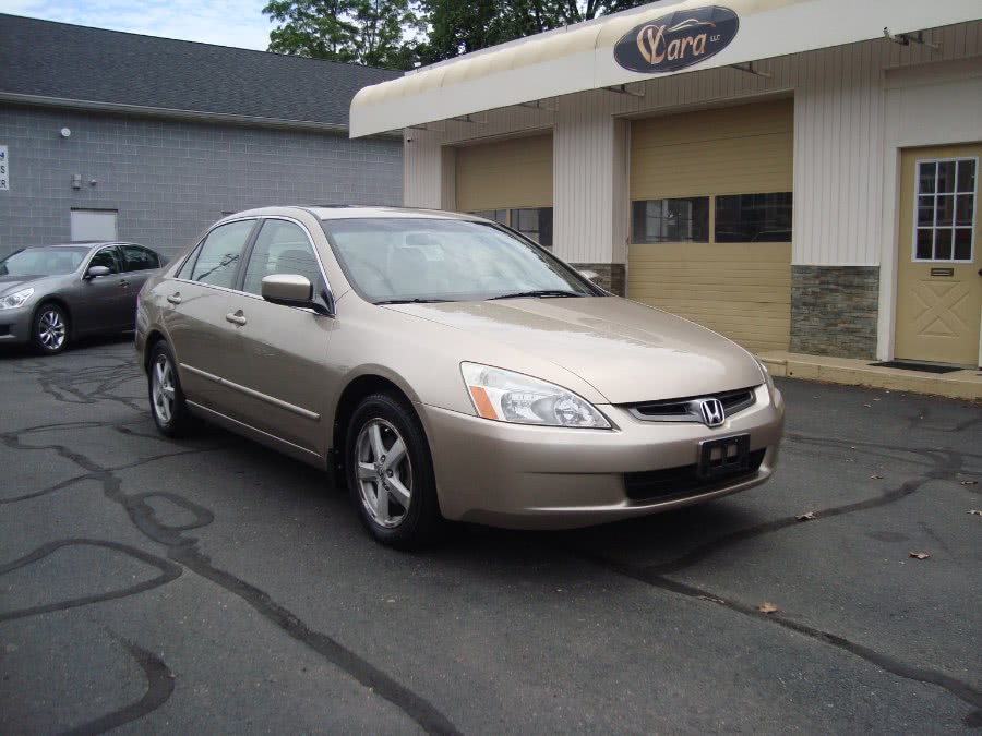 2003 Honda Accord Sdn EX Auto w/Leather, available for sale in Manchester, Connecticut | Yara Motors. Manchester, Connecticut
