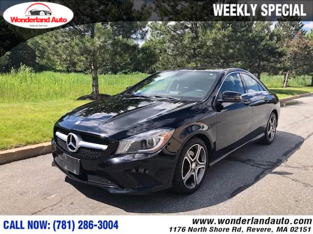 2014 Mercedes-Benz CLA-Class 4dr Sdn CLA250 4MATIC, available for sale in Revere, Massachusetts | Wonderland Auto. Revere, Massachusetts
