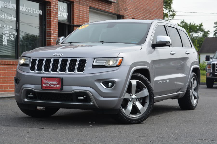 2015 Jeep Grand Cherokee 4WD 4dr Overland, available for sale in ENFIELD, Connecticut | Longmeadow Motor Cars. ENFIELD, Connecticut