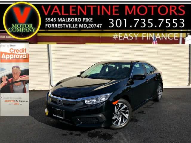 2016 Honda Civic Sedan EX, available for sale in Forestville, Maryland | Valentine Motor Company. Forestville, Maryland
