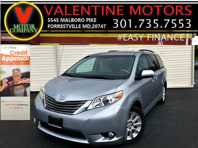 2014 Toyota Sienna XLE, available for sale in Forestville, Maryland | Valentine Motor Company. Forestville, Maryland