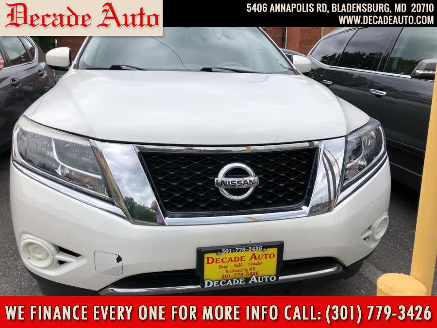 2014 Nissan Pathfinder 4WD 4dr S, available for sale in Bladensburg, Maryland | Decade Auto. Bladensburg, Maryland