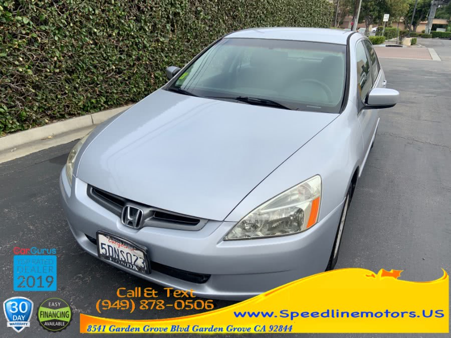 2003 Honda Accord Sdn LX Auto, available for sale in Garden Grove, California | Speedline Motors. Garden Grove, California