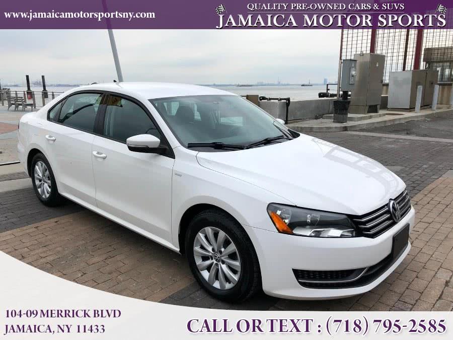 2014 Volkswagen Passat 4dr Sdn 1.8T Auto Wolfsburg Ed PZEV, available for sale in Jamaica, New York | Jamaica Motor Sports. Jamaica, New York 2014 Volkswagen Passat 4dr Sdn 1.8T Auto Wolfsburg Ed PZEV, available for sale in Jamaica, New York | Jamaica Motor Sports. Jamaica, New York