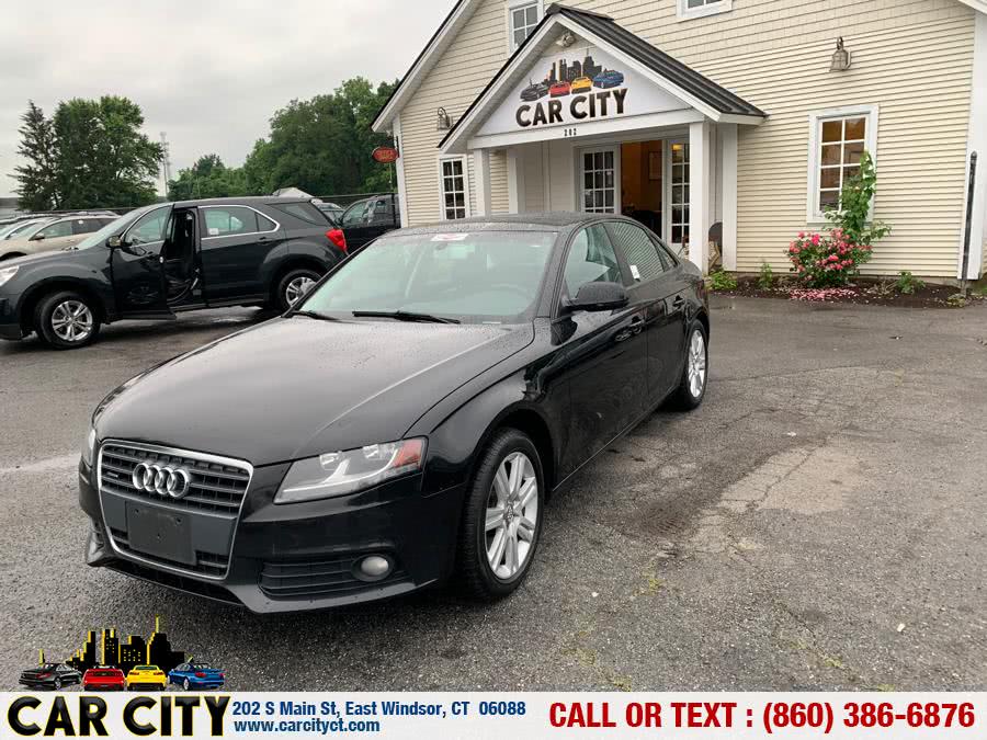 2012 Audi A4 4dr Sdn Auto quattro 2.0T Premium, available for sale in East Windsor, Connecticut | Car City LLC. East Windsor, Connecticut