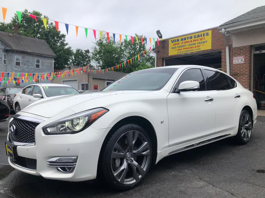 2015 Infiniti Q70L 4dr Sdn V6 AWD, available for sale in Hartford, Connecticut | VEB Auto Sales. Hartford, Connecticut