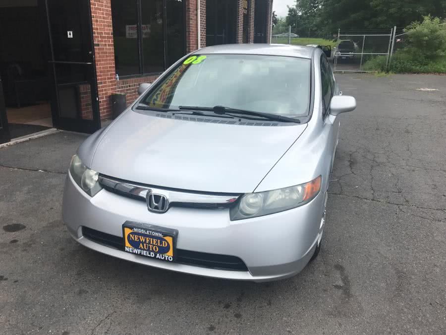 2008 Honda Civic Sdn 4dr Auto LX, available for sale in Middletown, Connecticut | Newfield Auto Sales. Middletown, Connecticut