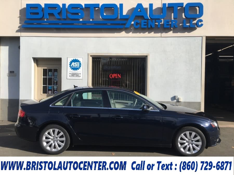 2011 Audi A4 4dr Sdn Auto quattro 2.0T Premium Plus, available for sale in Bristol, Connecticut | Bristol Auto Center LLC. Bristol, Connecticut 2011 Audi A4 4dr Sdn Auto quattro 2.0T Premium Plus, available for sale in Bristol, Connecticut | Bristol Auto Center LLC. Bristol, Connecticut