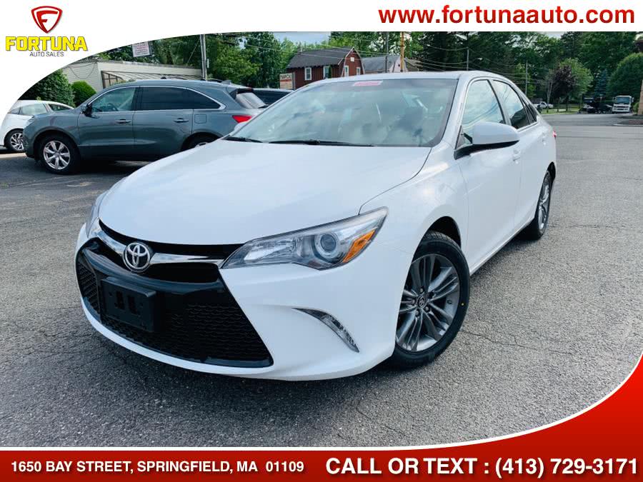 2016 Toyota Camry SE 4dr Sedan, available for sale in Springfield, Massachusetts | Fortuna Auto Sales Inc.. Springfield, Massachusetts