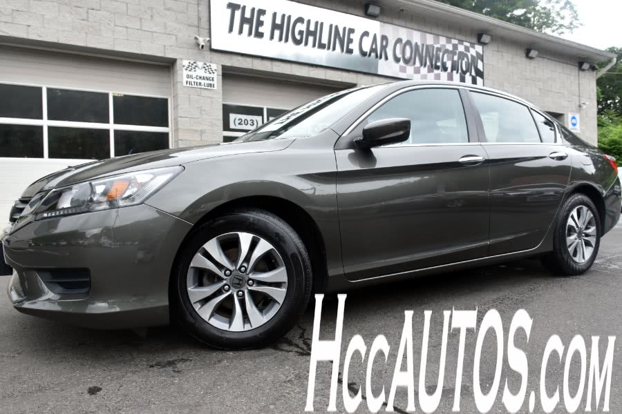 2013 Honda Accord Sdn 4dr I4 CVT LX, available for sale in Waterbury, Connecticut | Highline Car Connection. Waterbury, Connecticut
