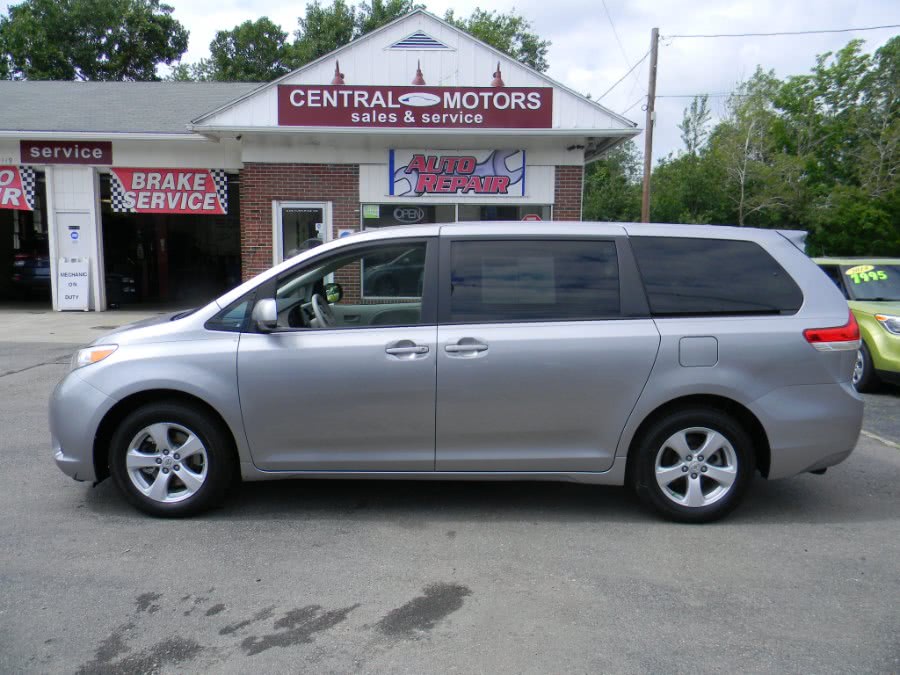 2012 Toyota Sienna 5dr 8-Pass Van I4 LE FWD, available for sale in Southborough, Massachusetts | M&M Vehicles Inc dba Central Motors. Southborough, Massachusetts
