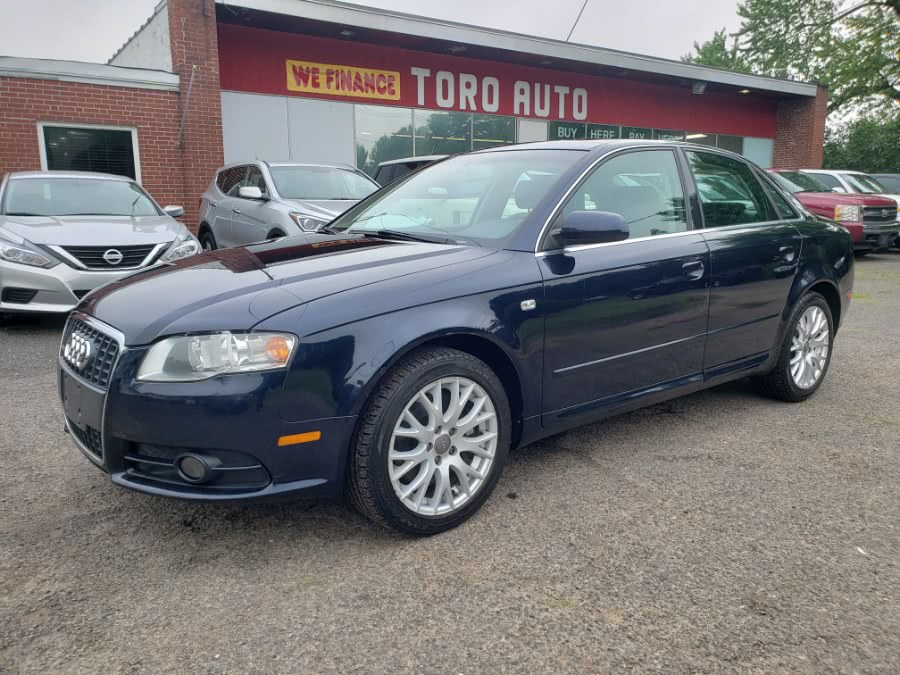 2008 Audi A4 2.0T Quattro Loaded S-Line, available for sale in East Windsor, Connecticut | Toro Auto. East Windsor, Connecticut