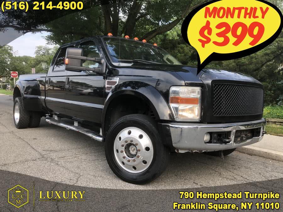 2008 Ford Super Duty F-450 DRW 4WD Crew Cab 172" Lariat, available for sale in Franklin Square, New York | Luxury Motor Club. Franklin Square, New York