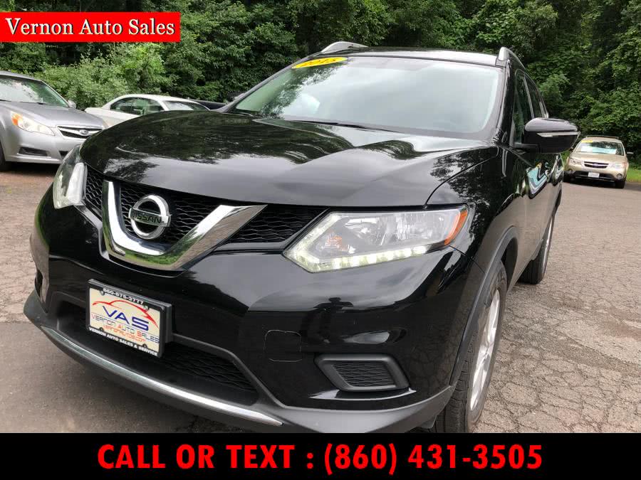 2015 Nissan Rogue AWD 4dr SV, available for sale in Manchester, Connecticut | Vernon Auto Sale & Service. Manchester, Connecticut